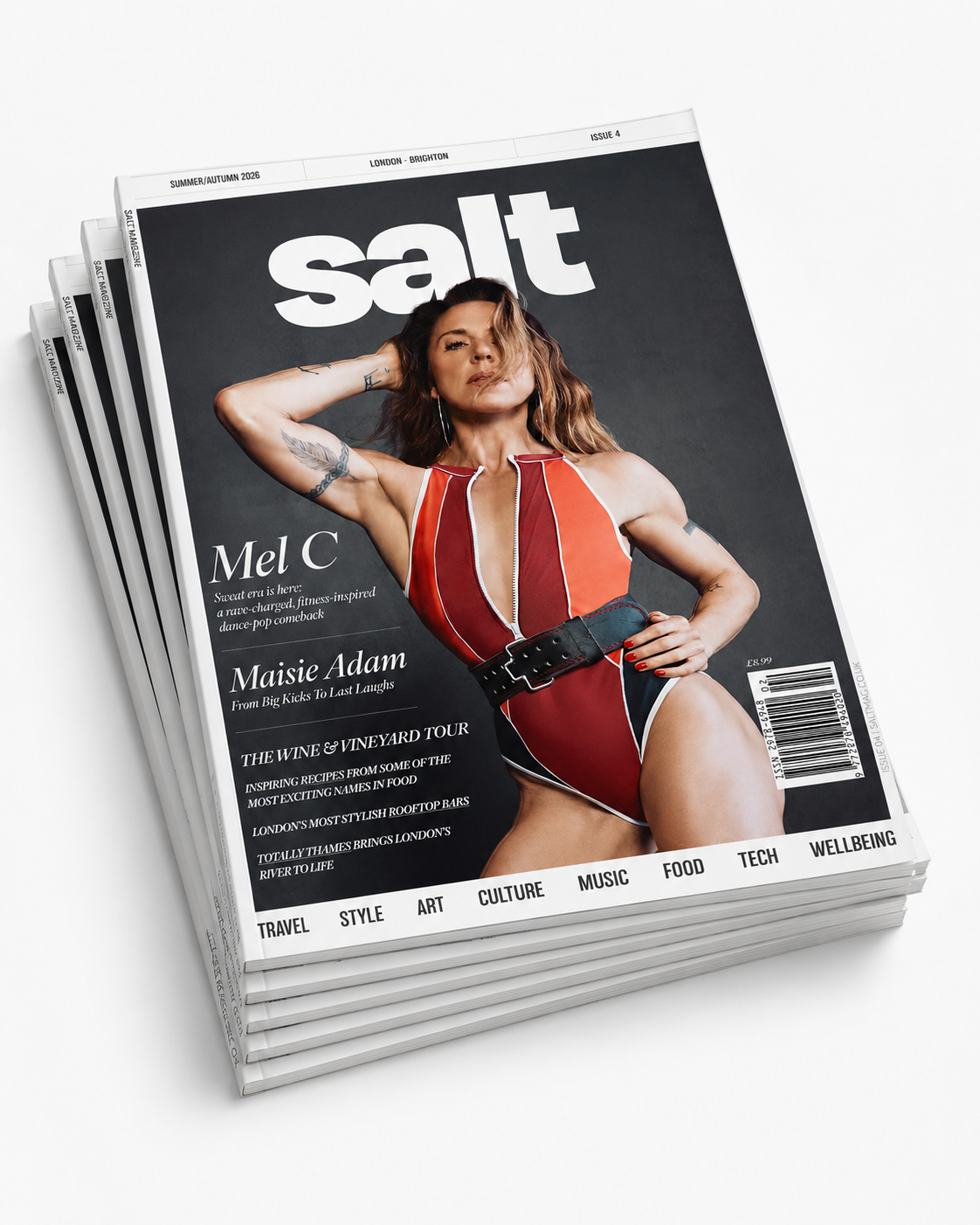 SALT Magazine Issue 04 print edition — Mel C cover