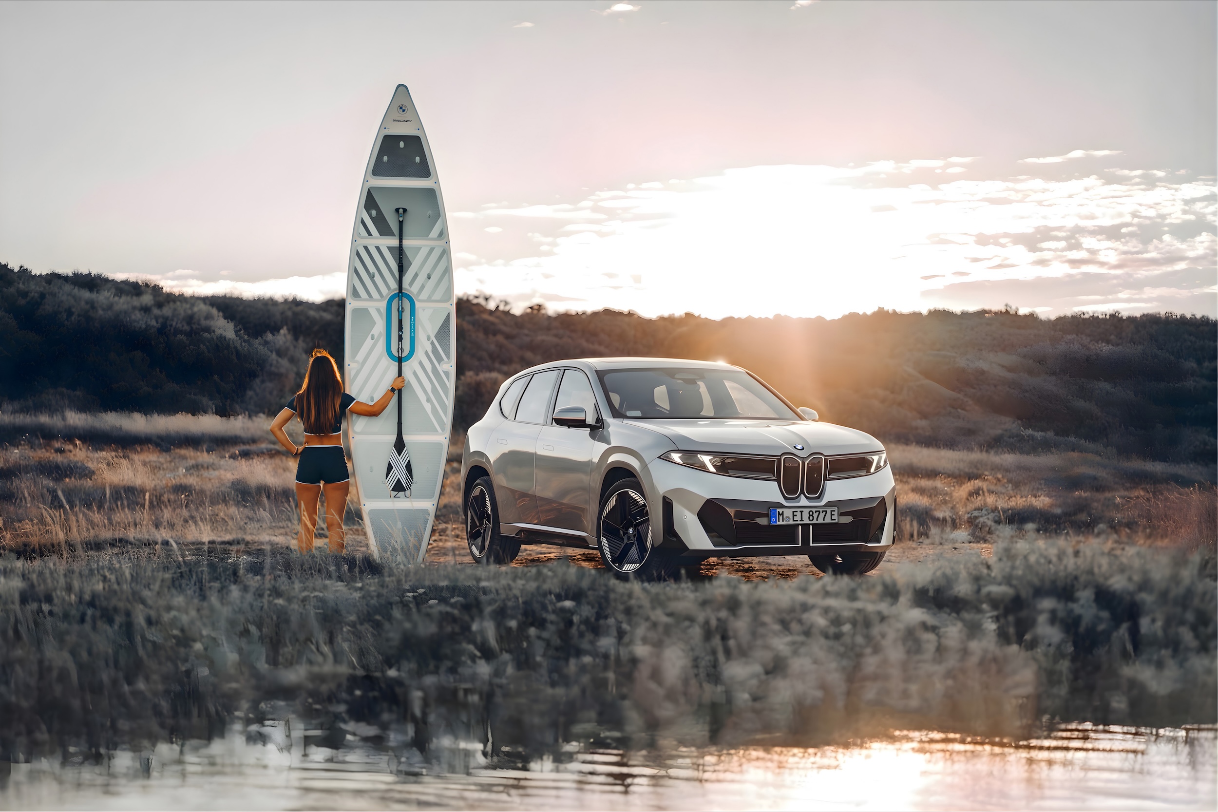 On holidays with the BMW iX3 / © BMW Group